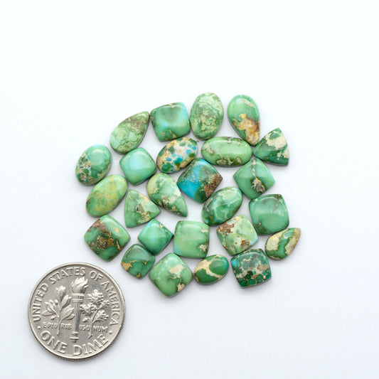 Sonoran Mountain Turquoise showcases a stunning blend of blue and green hues and natural patterns that make it a must-have for any jewelry collection.