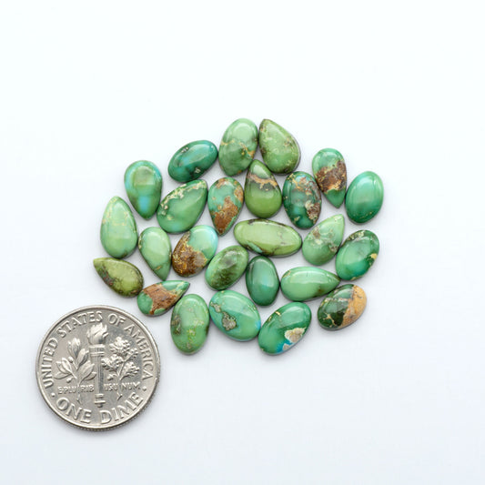 Sonoran Mountain Turquoise showcases a stunning blend of blue and green hues and natural patterns that make it a must-have for any jewelry collection.