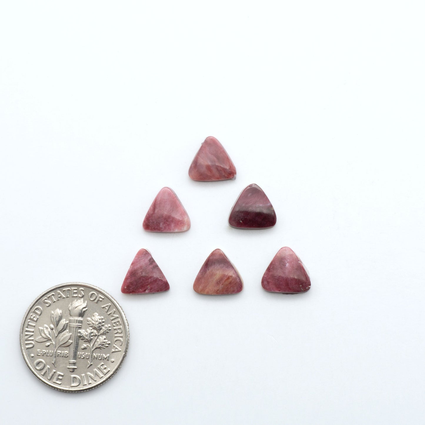Add a unique touch to your jewelry designs with our beautiful 100% Natural Spiny Oyster Shell Cabochons. Incorporate the beauty of the sea into your creations.