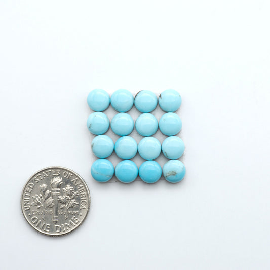 Enhance your jewelry designs with Pressed Turquoise Nugget Cabochons. Crafted from composite materials they add a captivating touch to your creations.


