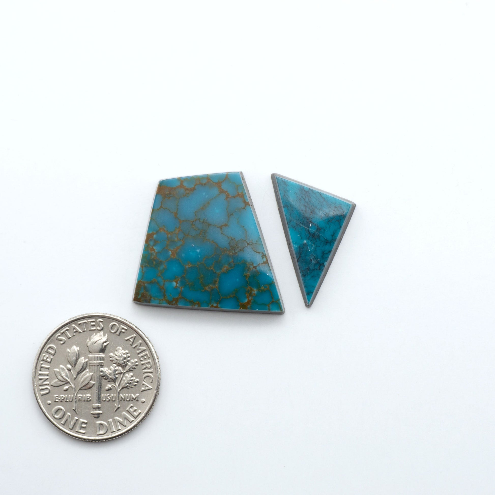 Hubei Cloud Mtn Turquoise is a highly sought-after gemstone known for its color and unique matrix patterns. Add a touch of elegance to your jewelry collection.
