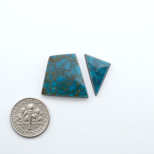 Hubei Cloud Mtn Turquoise is a highly sought-after gemstone known for its color and unique matrix patterns. Add a touch of elegance to your jewelry collection.