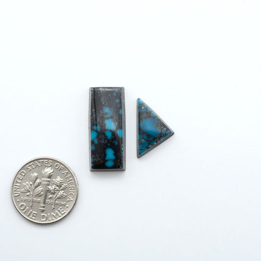 Hubei Cloud Mtn Turquoise is a highly sought-after gemstone known for its color and unique matrix patterns. Add a touch of elegance to your jewelry collection.