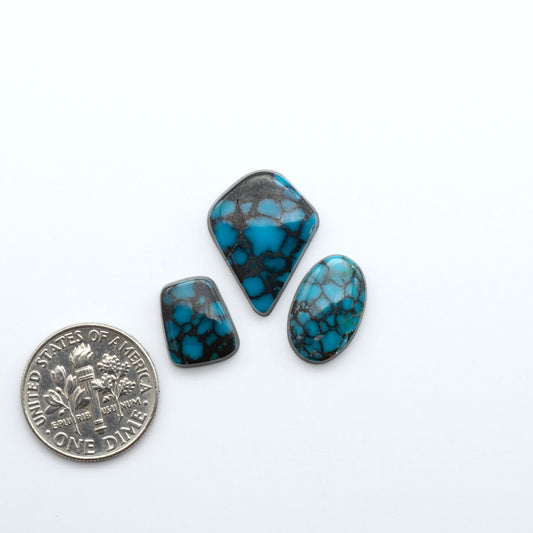 Hubei Cloud Mtn Turquoise is a highly sought-after gemstone known for its color and unique matrix patterns. Add a touch of elegance to your jewelry collection.