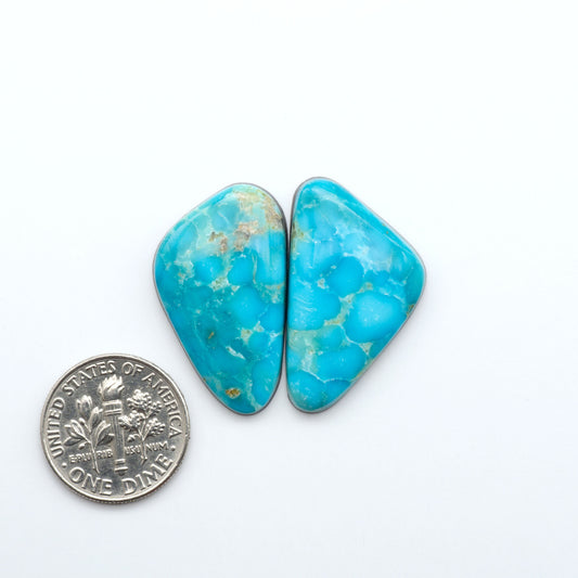 Shop authentic Blue Gem Turquoise cabochons—rare Nevada stones with vibrant blues and greens, perfect for artisan jewelry and collectors.