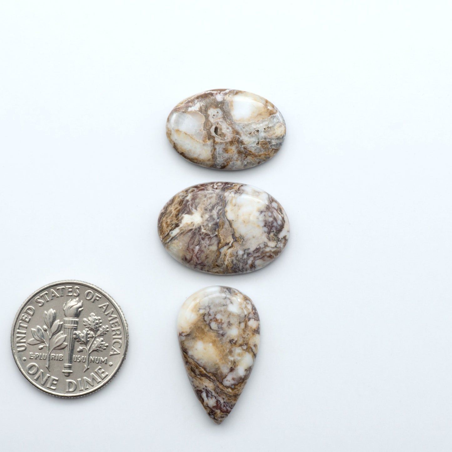 Wild Horse Cabochon are a magnificent addition to any collection. Natural magnesite stones feature a design that will add beauty to any jewelry design.