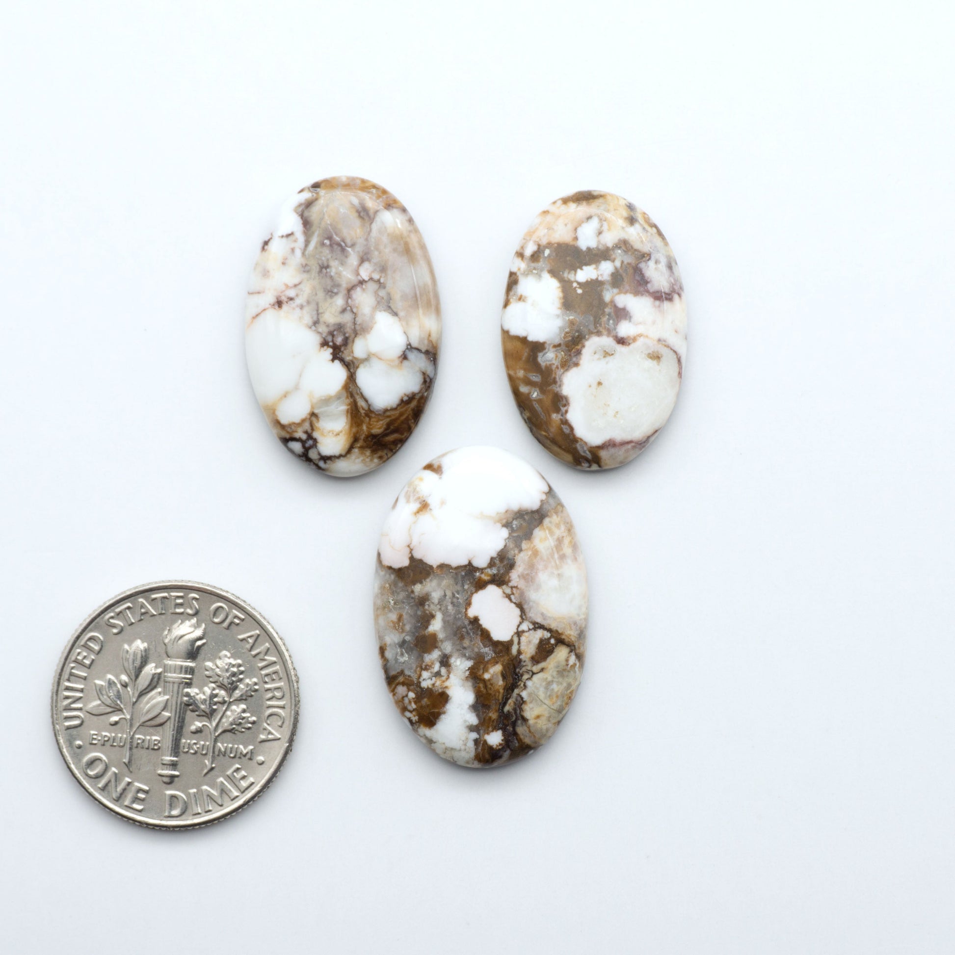 Wild Horse Cabochon are a magnificent addition to any collection. Natural magnesite stones feature a design that will add beauty to any jewelry design.