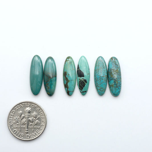 Hubei Cloud Mtn Turquoise is a highly sought-after gemstone known for its color and unique matrix patterns. Add a touch of elegance to your jewelry collection.