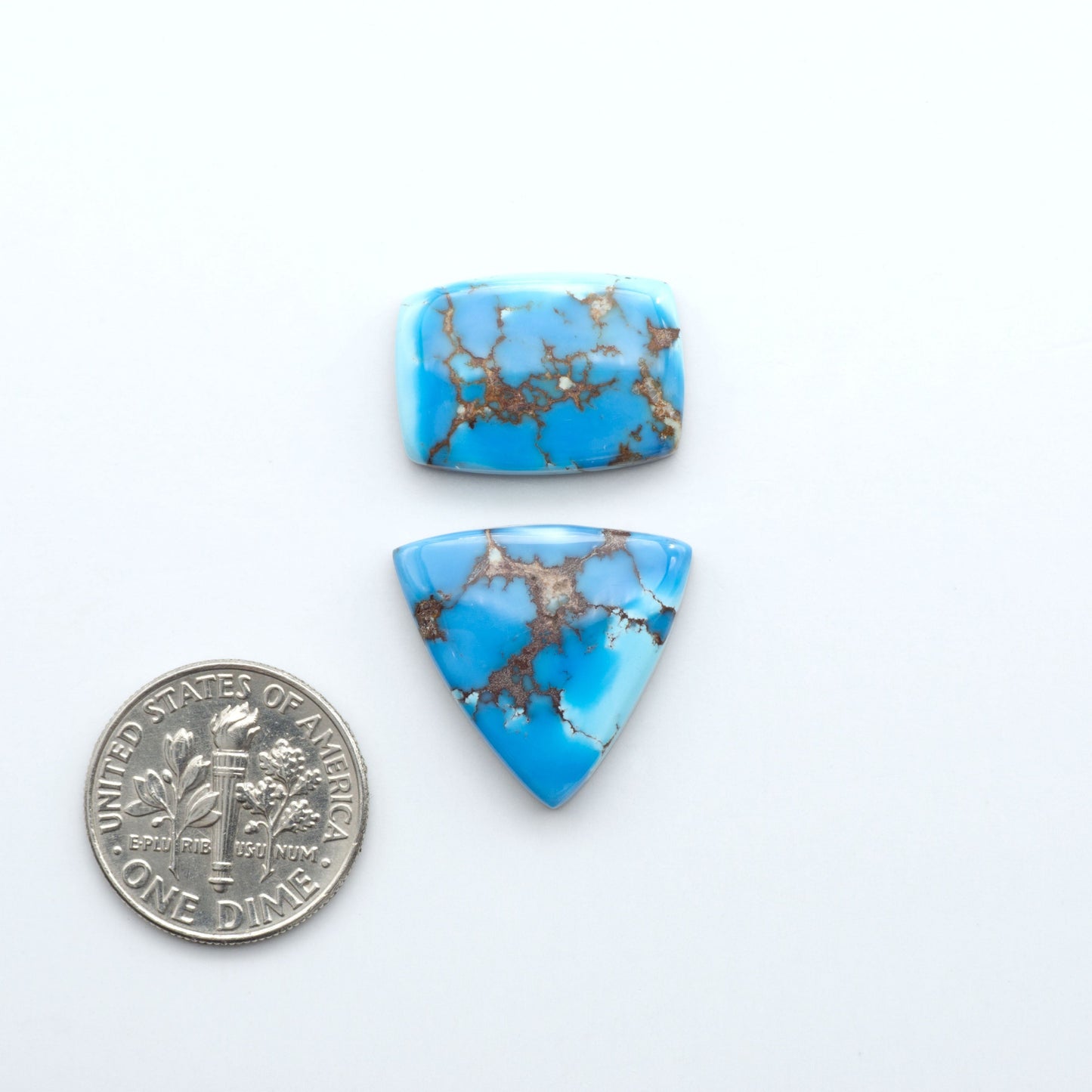 Discover the beauty of Natural Golden Hills Turquoise—prized for its icy blue tones, golden matrix, and exceptional quality. Ideal for artisan jewelry designs.

