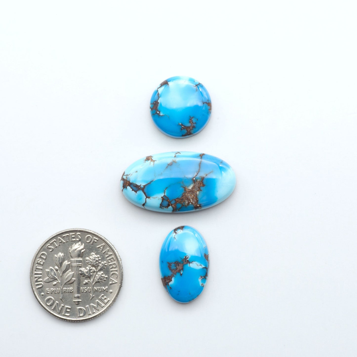 Discover the beauty of Natural Golden Hills Turquoise—prized for its icy blue tones, golden matrix, and exceptional quality. Ideal for artisan jewelry designs.

