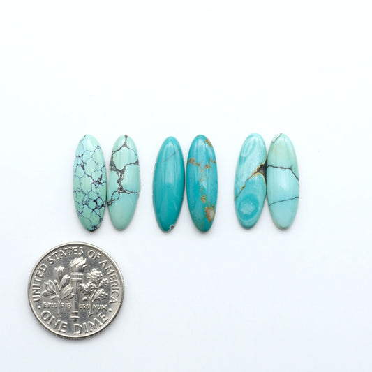 Hubei Cloud Mtn Turquoise is a highly sought-after gemstone known for its color and unique matrix patterns. Add a touch of elegance to your jewelry collection.