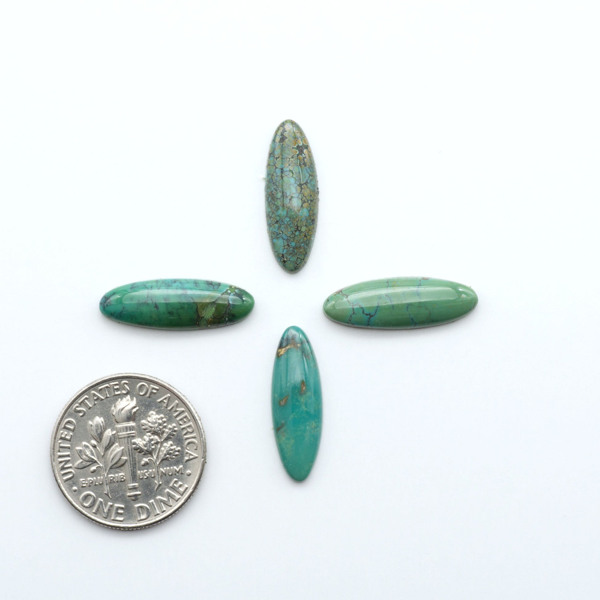 Hubei Cloud Mtn Turquoise is a highly sought-after gemstone known for its color and unique matrix patterns. Add a touch of elegance to your jewelry collection.