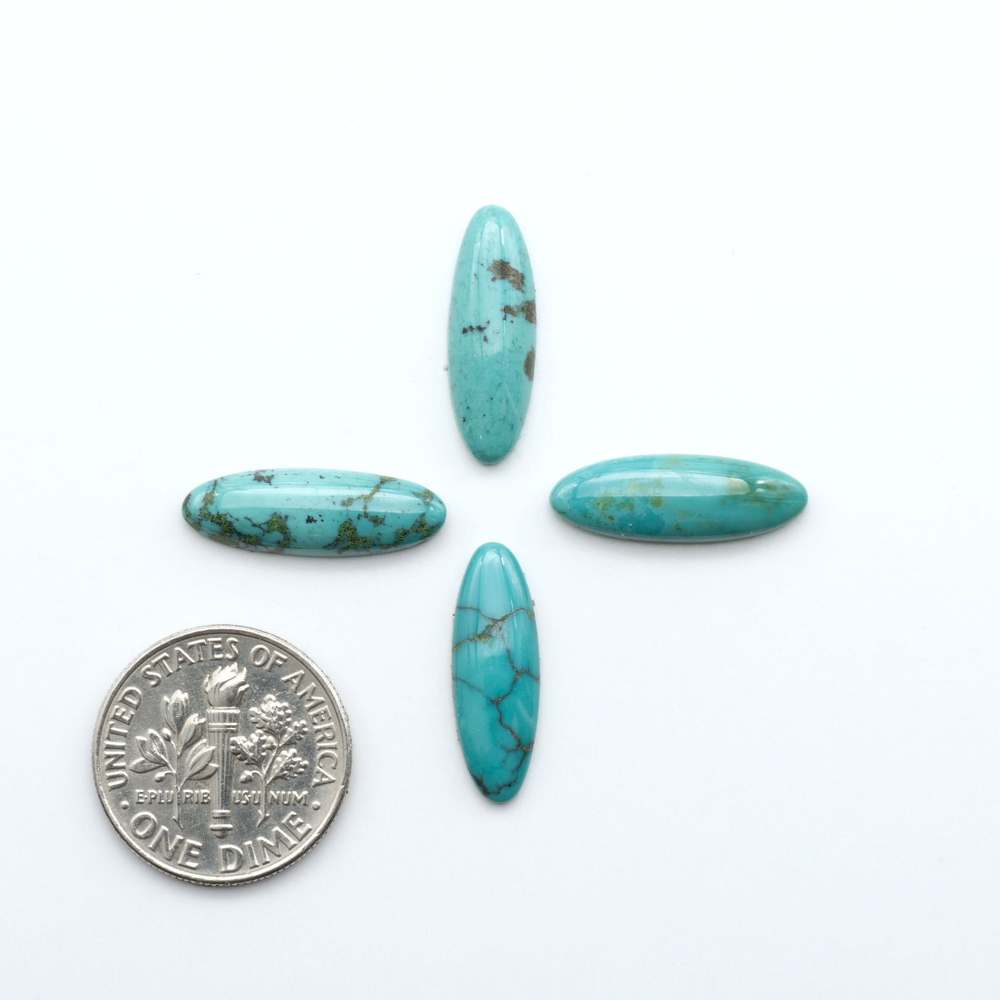Hubei Cloud Mtn Turquoise is a highly sought-after gemstone known for its color and unique matrix patterns. Add a touch of elegance to your jewelry collection.