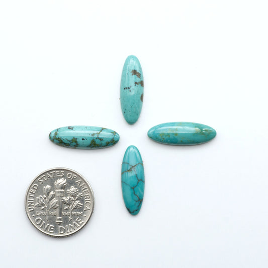Hubei Cloud Mtn Turquoise is a highly sought-after gemstone known for its color and unique matrix patterns. Add a touch of elegance to your jewelry collection.