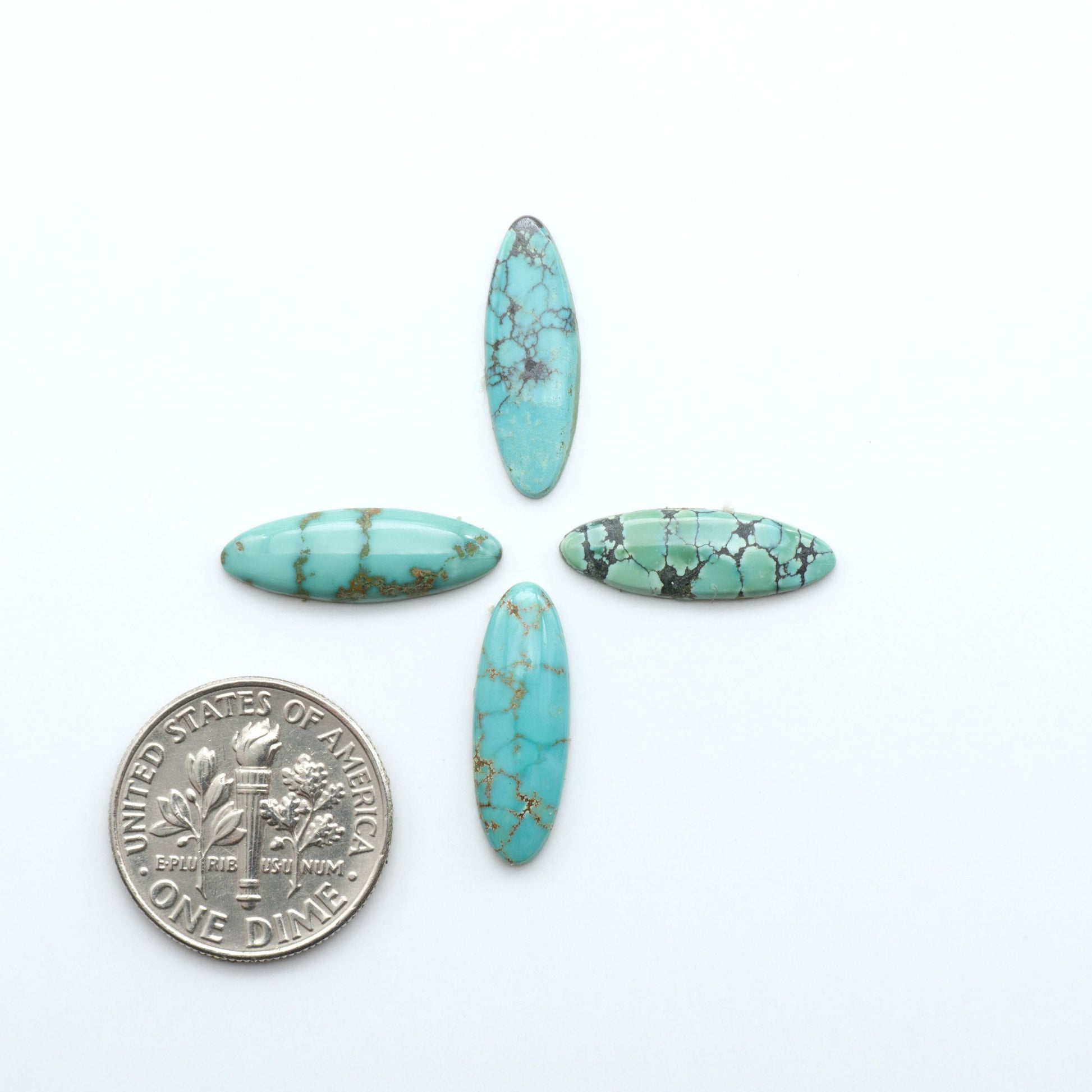 Hubei Cloud Mtn Turquoise is a highly sought-after gemstone known for its color and unique matrix patterns. Add a touch of elegance to your jewelry collection.