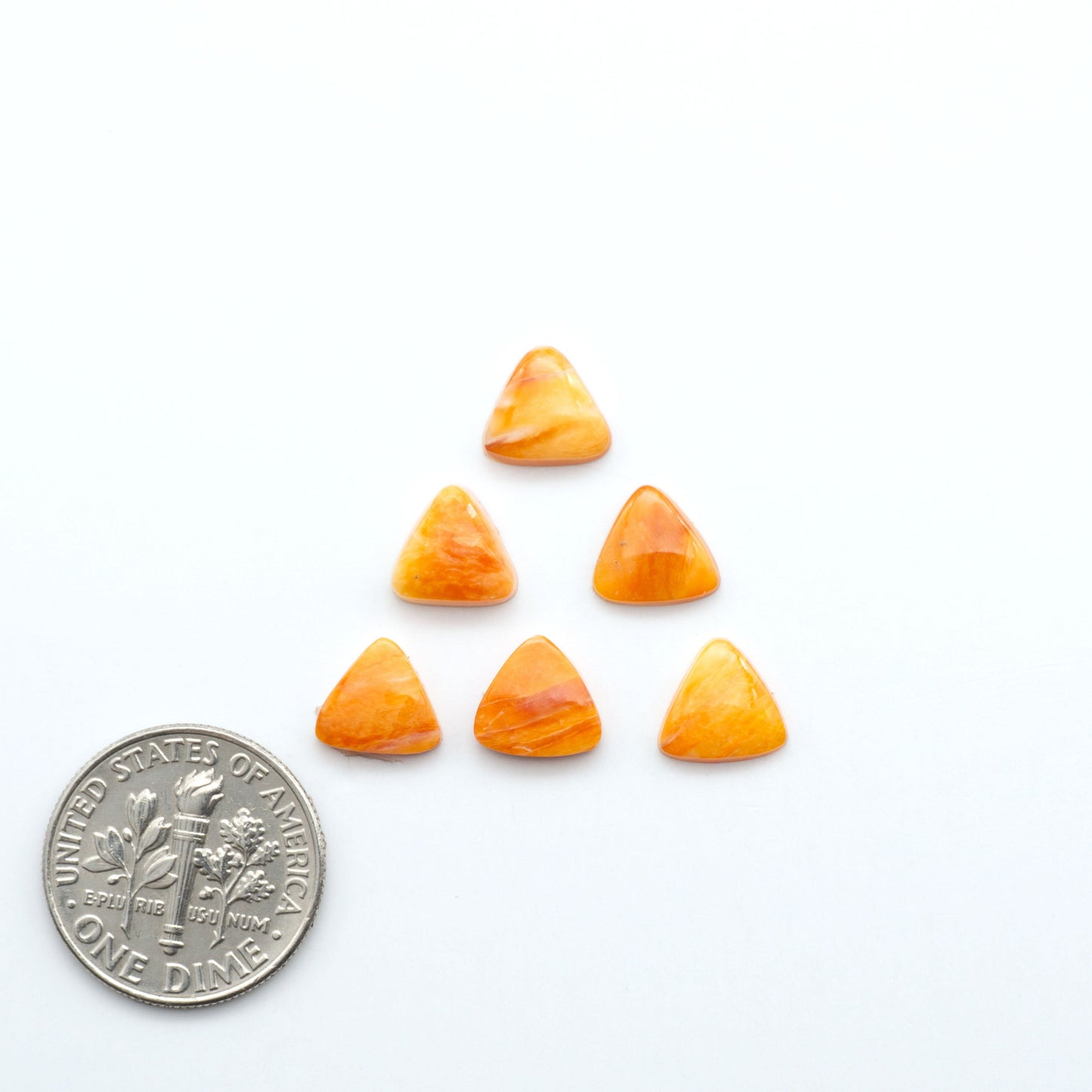 Add a unique touch to your jewelry designs with our beautiful 100% Natural Spiny Oyster Shell Cabochons. Incorporate the beauty of the sea into your creations.