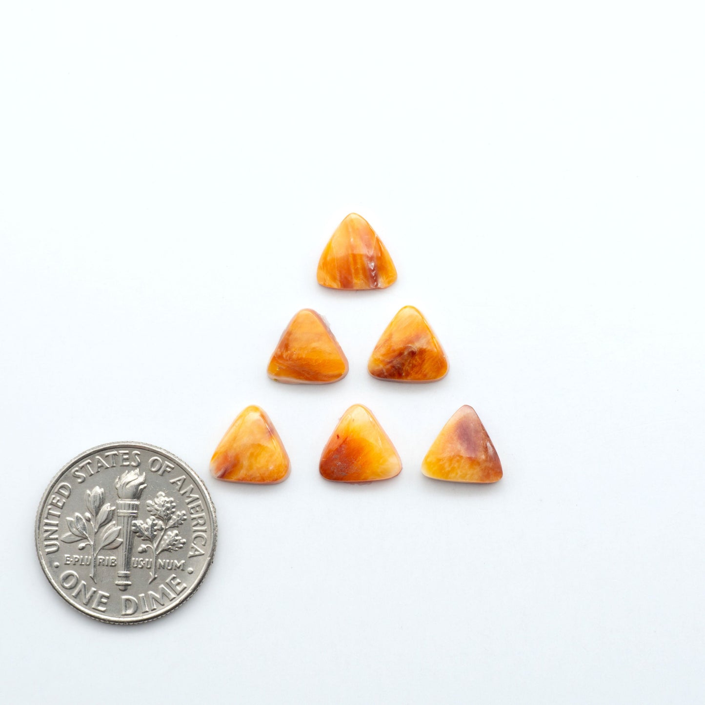 Add a unique touch to your jewelry designs with our beautiful 100% Natural Spiny Oyster Shell Cabochons. Incorporate the beauty of the sea into your creations.