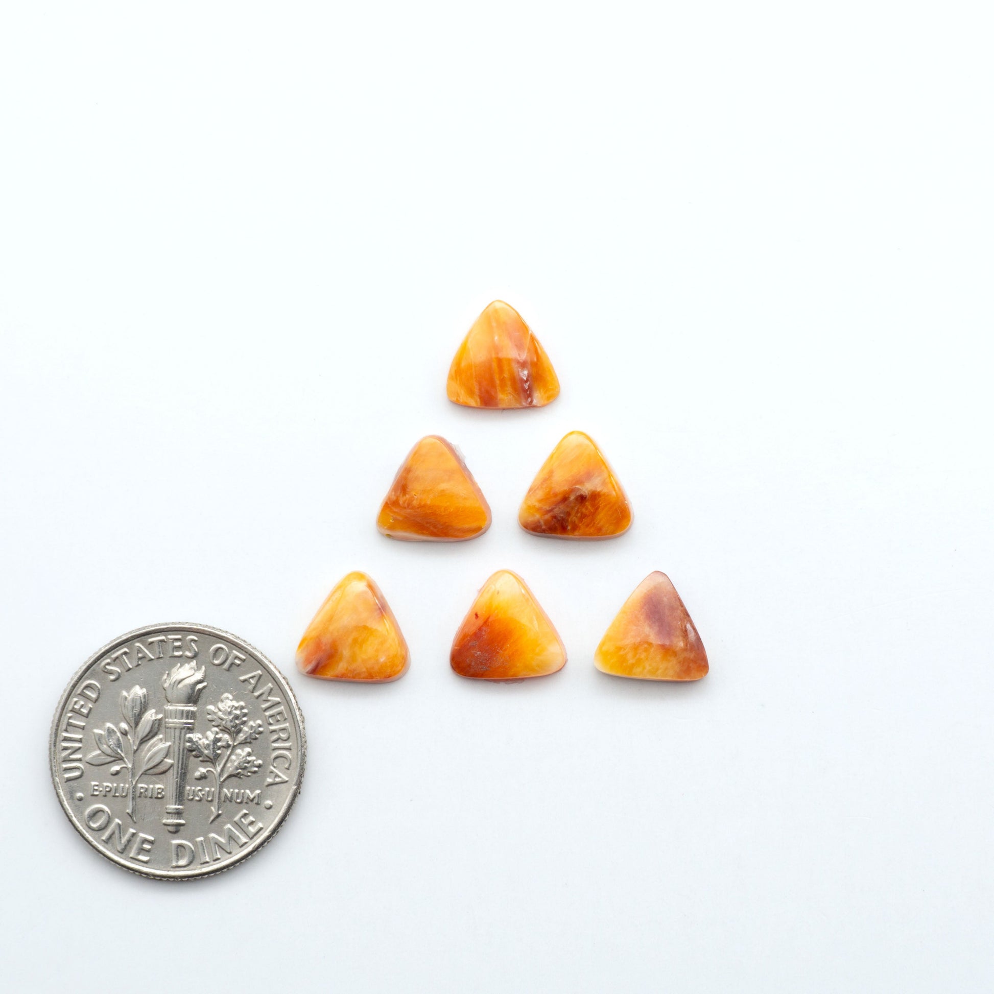 Add a unique touch to your jewelry designs with our beautiful 100% Natural Spiny Oyster Shell Cabochons. Incorporate the beauty of the sea into your creations.