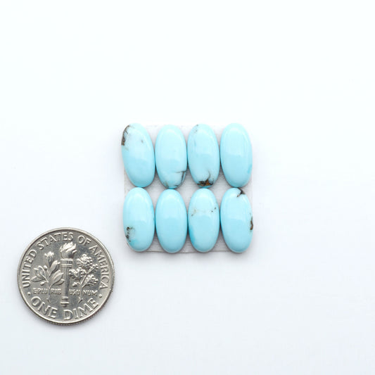 Enhance your jewelry designs with Pressed Turquoise Nugget Cabochons. Crafted from composite materials they add a captivating touch to your creations.