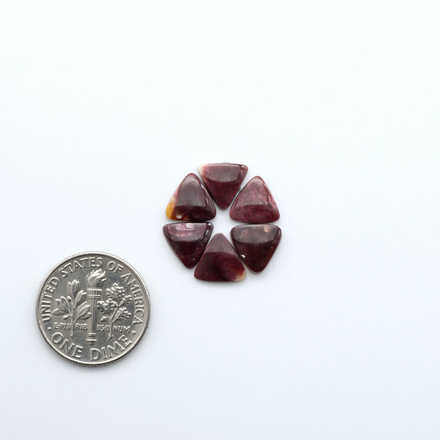 Add a unique touch to your jewelry designs with our beautiful 100% Natural Spiny Oyster Shell Cabochons. Incorporate the beauty of the sea into your creations.