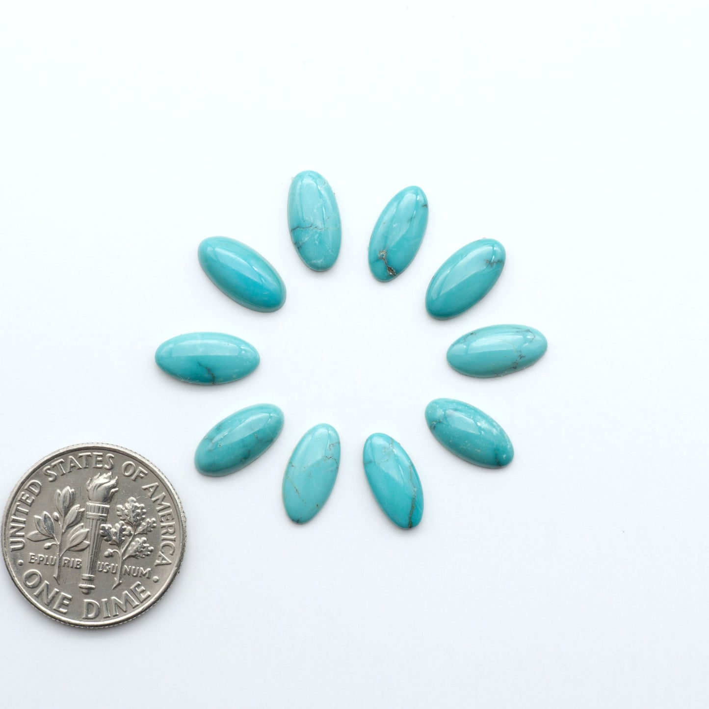 Hubei Cloud Mtn Turquoise is a highly sought-after gemstone known for its color and unique matrix patterns. Add a touch of elegance to your jewelry collection.