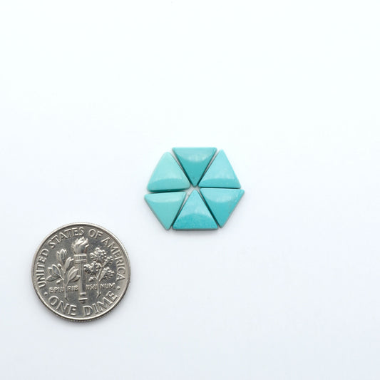 Hubei Cloud Mtn Turquoise is a highly sought-after gemstone known for its color and unique matrix patterns. Add a touch of elegance to your jewelry collection.