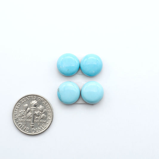 Enhance your jewelry designs with Pressed Turquoise Nugget Cabochons. Crafted from composite materials they add a captivating touch to your creations.