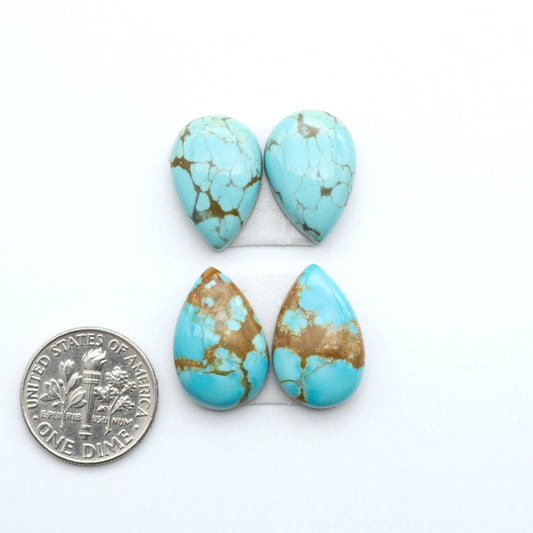 Number 8 Turquoise Cabochons have been selected for their quality and unique appearance. Don't miss the chance to add a one-of-a-kind piece to your collection