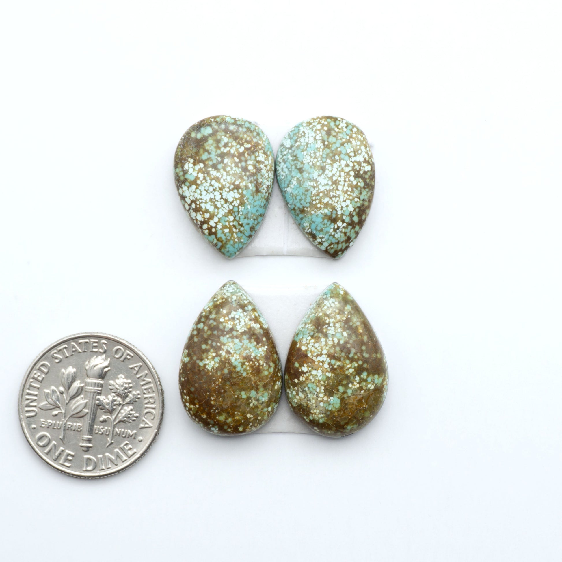 Number 8 Turquoise Cabochons have been selected for their quality and unique appearance. Don't miss the chance to add a one-of-a-kind piece to your collection