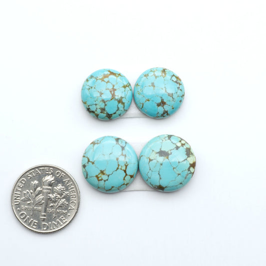 Number 8 Turquoise Cabochons have been selected for their quality and unique appearance. Don't miss the chance to add a one-of-a-kind piece to your collection