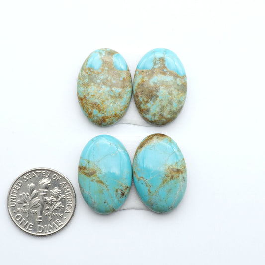 Number 8 Turquoise Cabochons have been selected for their quality and unique appearance. Don't miss the chance to add a one-of-a-kind piece to your collection