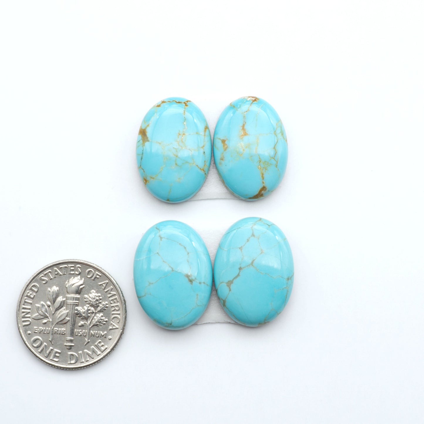 Number 8 Turquoise Cabochons have been selected for their quality and unique appearance. Don't miss the chance to add a one-of-a-kind piece to your collection