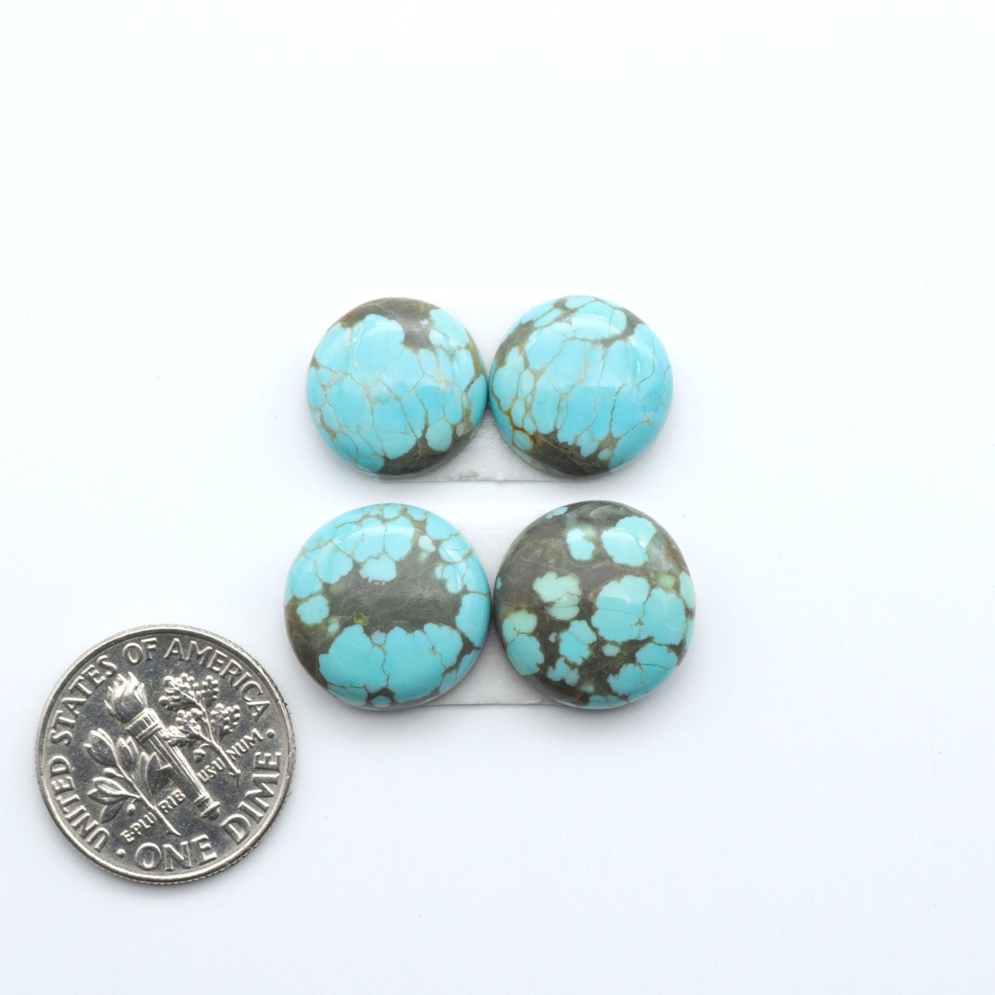Number 8 Turquoise Cabochons have been selected for their quality and unique appearance. Don't miss the chance to add a one-of-a-kind piece to your collection.