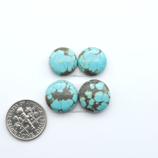 Number 8 Turquoise Cabochons have been selected for their quality and unique appearance. Don't miss the chance to add a one-of-a-kind piece to your collection.