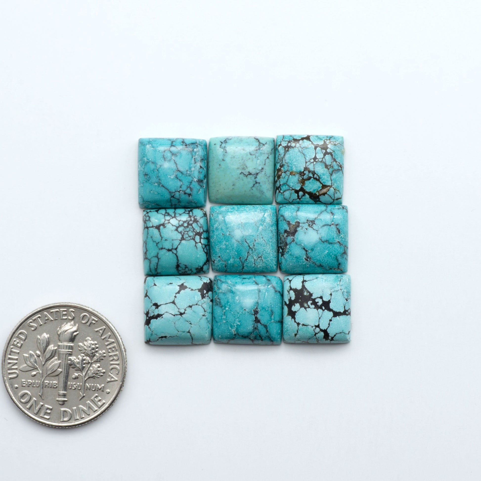 Hubei Cloud Mtn Turquoise is a highly sought-after gemstone known for its color and unique matrix patterns. Add a touch of elegance to your jewelry collection.