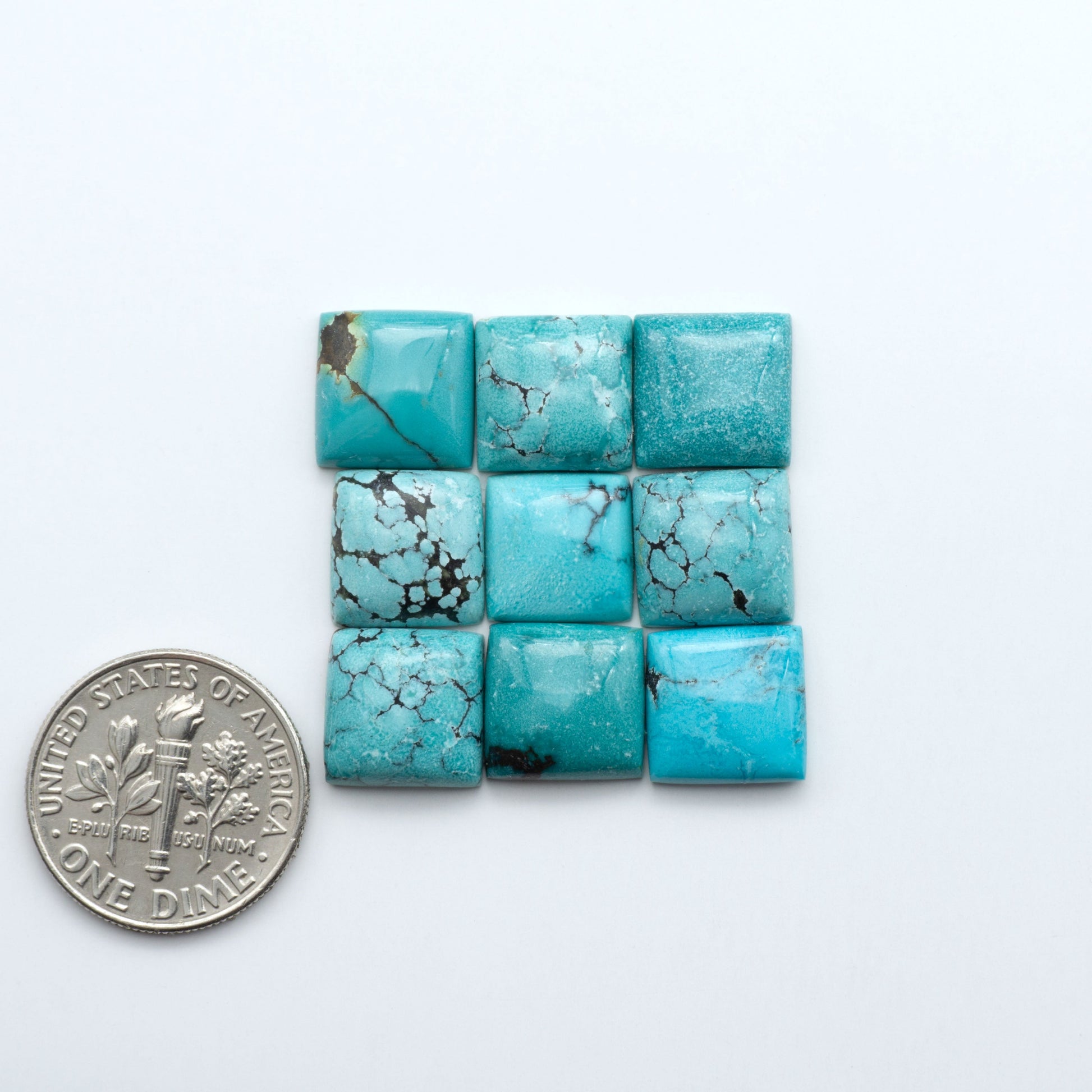 Hubei Cloud Mtn Turquoise is a highly sought-after gemstone known for its color and unique matrix patterns. Add a touch of elegance to your jewelry collection.