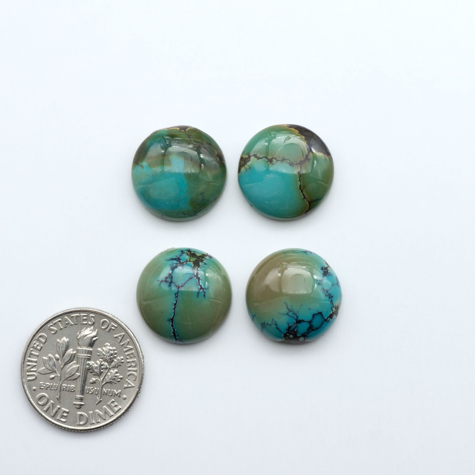 Hubei Cloud Mtn Turquoise is a highly sought-after gemstone known for its color and unique matrix patterns. Add a touch of elegance to your jewelry collection.