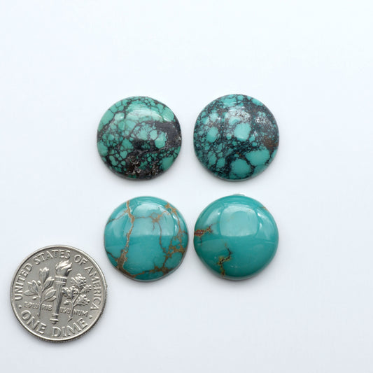 Hubei Cloud Mtn Turquoise is a highly sought-after gemstone known for its color and unique matrix patterns. Add a touch of elegance to your jewelry collection.