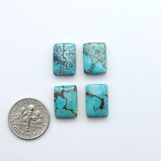 Hubei Cloud Mtn Turquoise is a highly sought-after gemstone known for its color and unique matrix patterns. Add a touch of elegance to your jewelry collection.