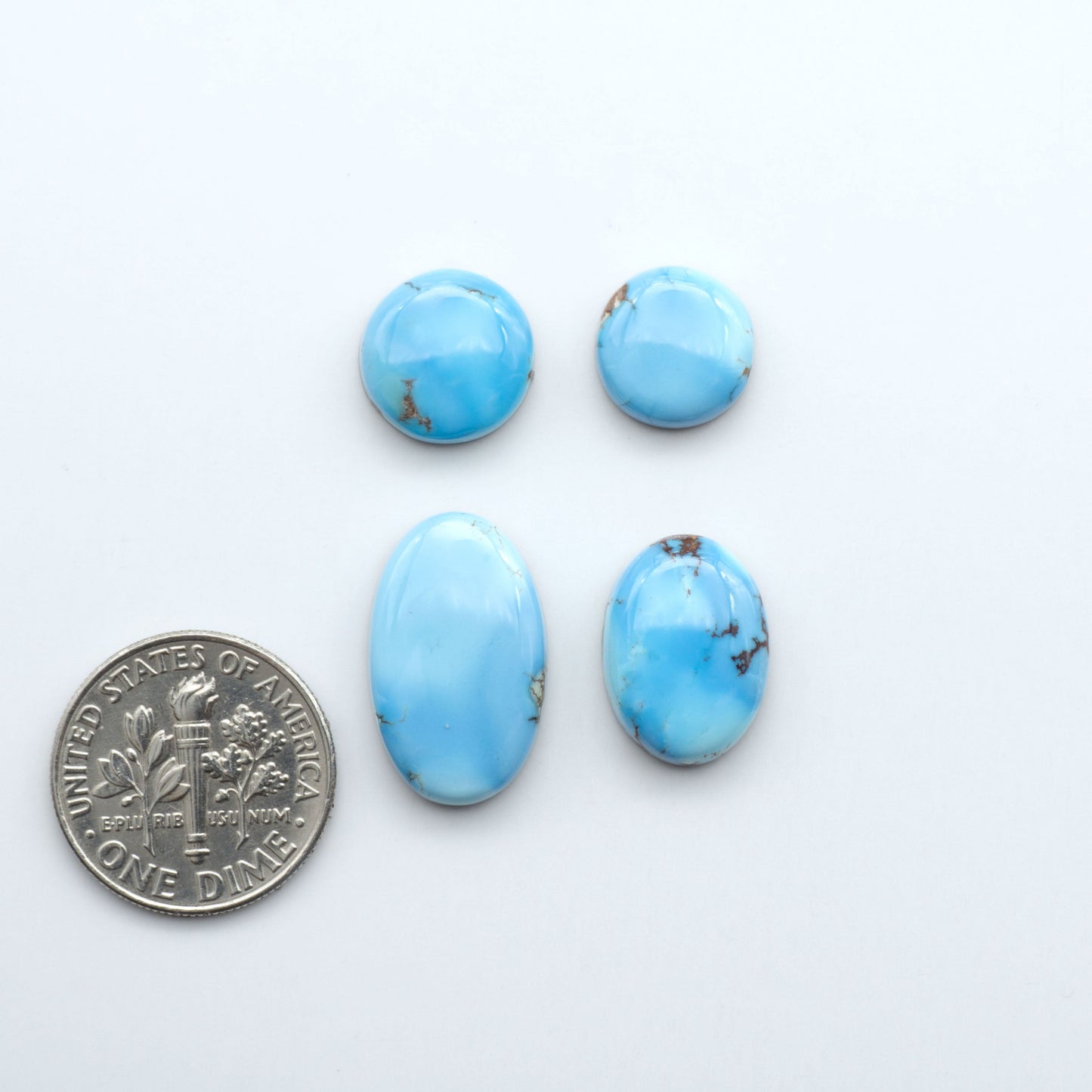 Discover the beauty of Natural Golden Hills Turquoise—prized for its icy blue tones, golden matrix, and exceptional quality. Ideal for artisan jewelry designs.