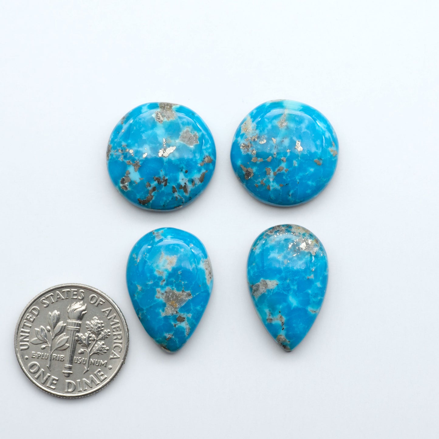 Discover the beauty of Natural Golden Hills Turquoise—prized for its icy blue tones, golden matrix, and exceptional quality. Ideal for artisan jewelry designs.
