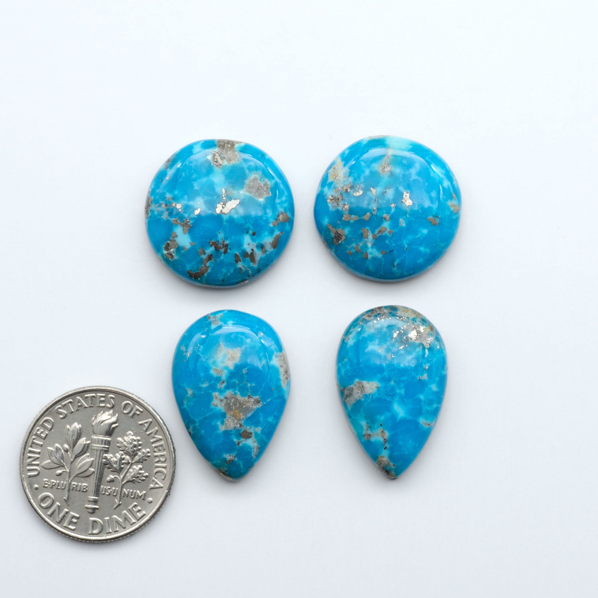Discover the beauty of Natural Golden Hills Turquoise—prized for its icy blue tones, golden matrix, and exceptional quality. Ideal for artisan jewelry designs.