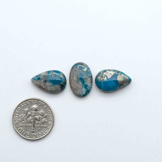 Discover the beauty of Natural Golden Hills Turquoise—prized for its icy blue tones, golden matrix, and exceptional quality. Ideal for artisan jewelry designs.