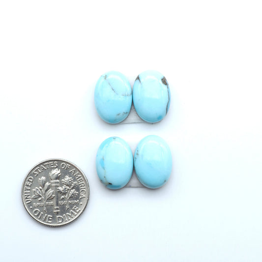 Enhance your jewelry designs with Pressed Turquoise Nugget Cabochons. Crafted from composite materials they add a captivating touch to your creations.