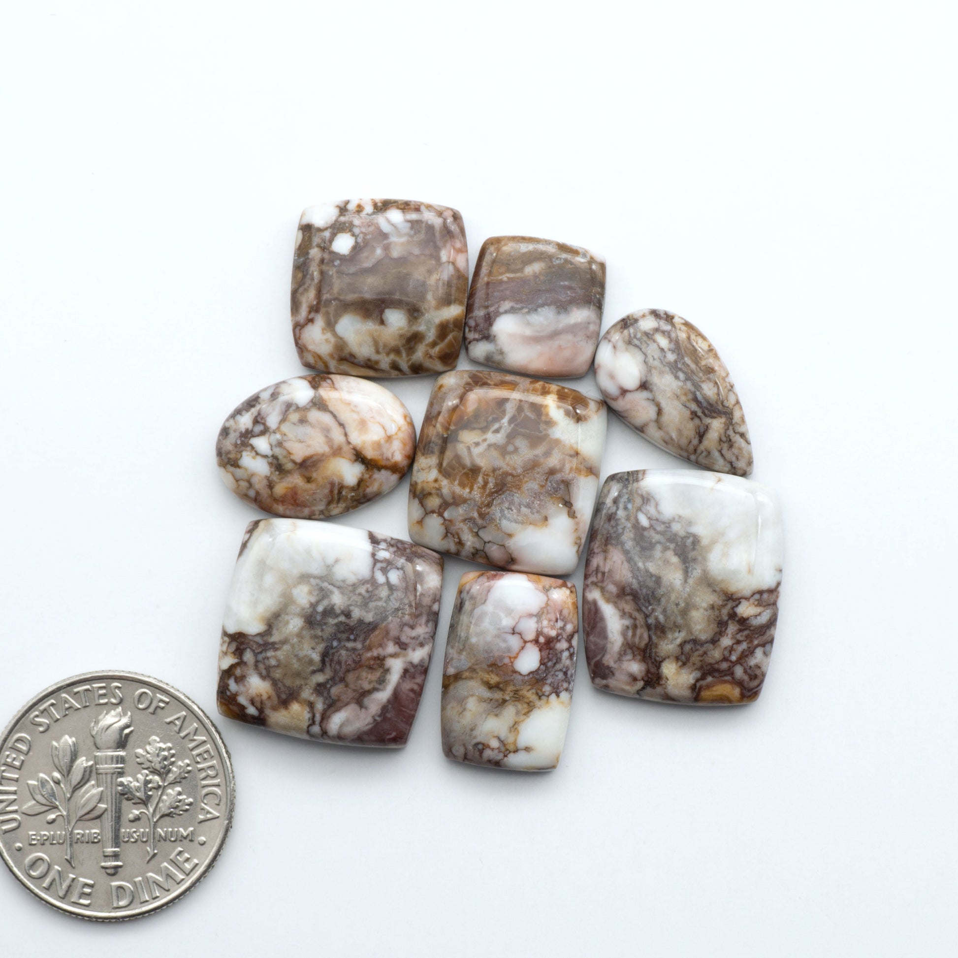 Wild Horse Cabochon are a magnificent addition to any collection. Natural magnesite stones feature a design that will add beauty to any jewelry design.