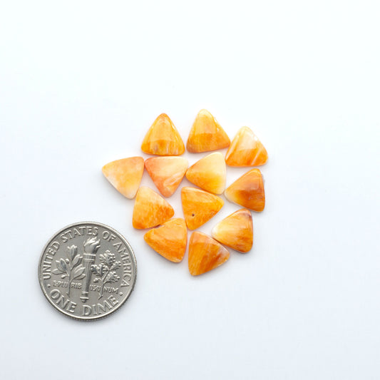 Add a unique touch to your jewelry designs with our beautiful 100% Natural Spiny Oyster Shell Cabochons. Incorporate the beauty of the sea into your creations.