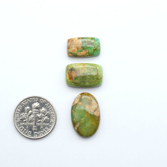 Sonoran Mountain Turquoise showcases a stunning blend of blue and green hues and natural patterns that make it a must-have for any jewelry collection.