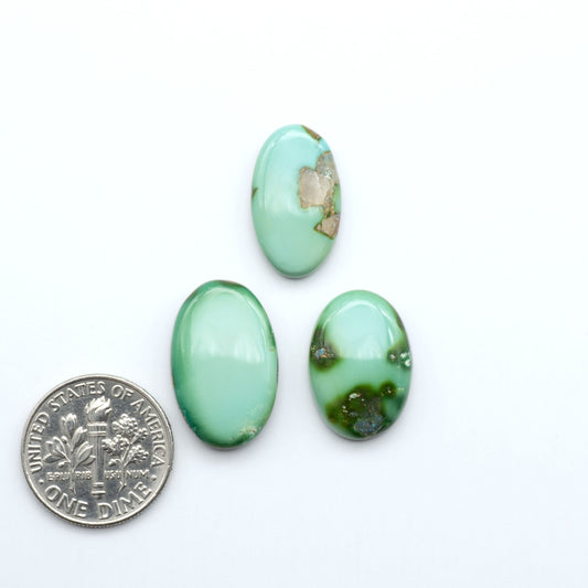 Sonoran Mountain Turquoise showcases a stunning blend of blue and green hues and natural patterns that make it a must-have for any jewelry collection.