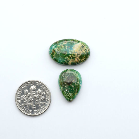 Sonoran Mountain Turquoise showcases a stunning blend of blue and green hues and natural patterns that make it a must-have for any jewelry collection.