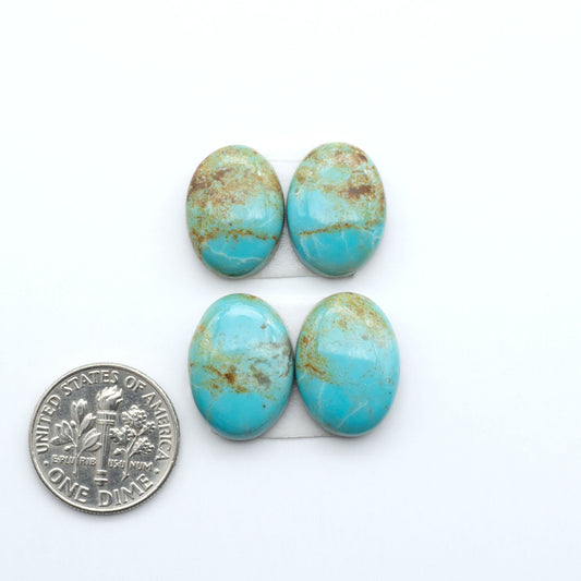 Number 8 Turquoise Cabochons have been selected for their quality and unique appearance. Don't miss the chance to add a one-of-a-kind piece to your collection.